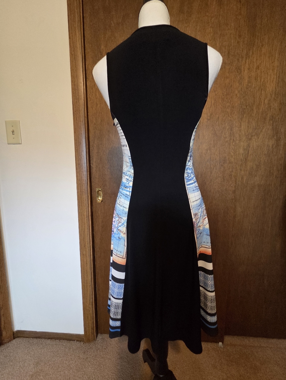 Clover Canyon Map Print Dress - Picture 5 of 11
